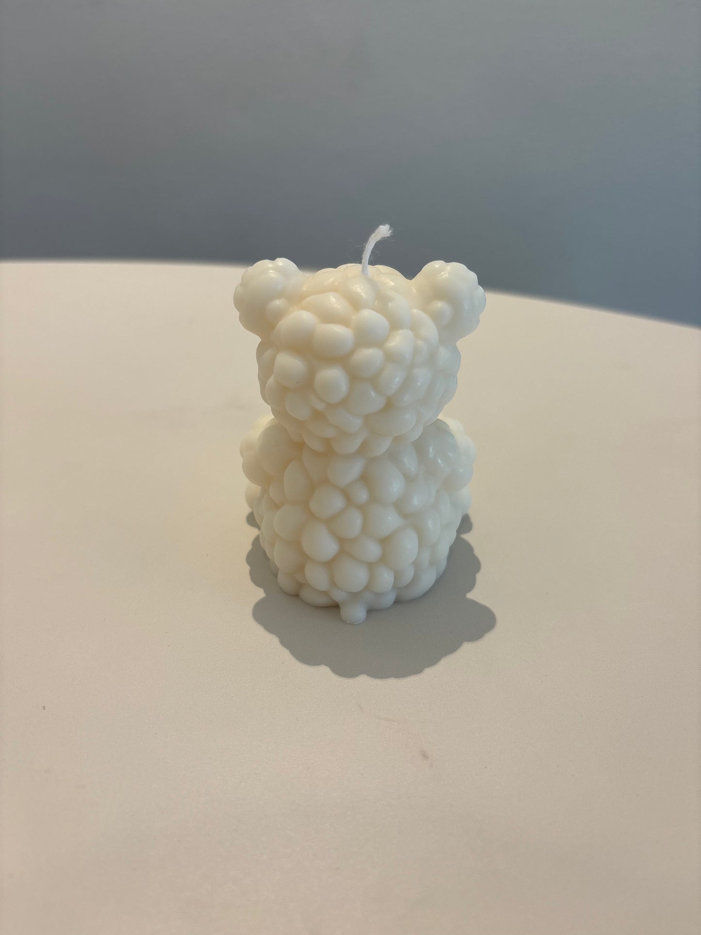 Teddykerze mit Wolke